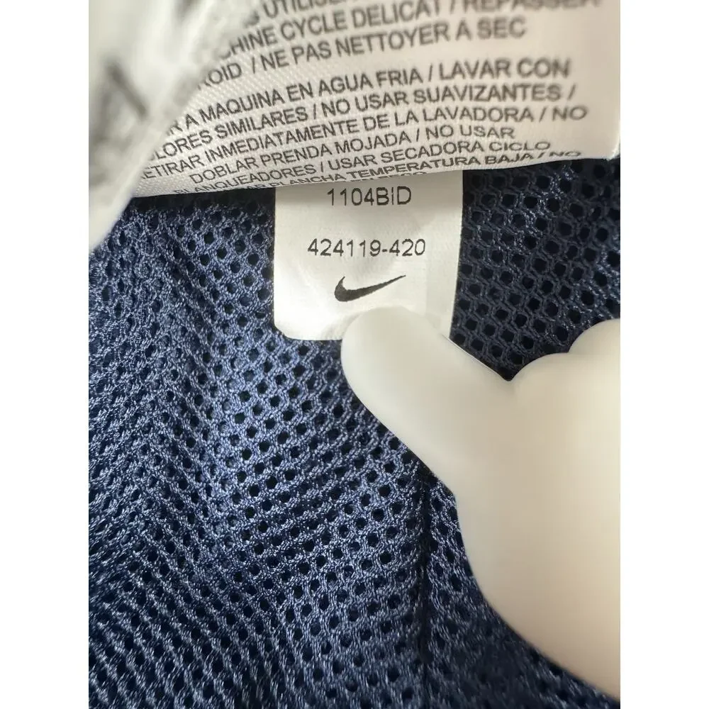 Nike Storm-FIT Backfield Pants Mens XL Blue Track Athletic 424119-420 Y2K Sporty